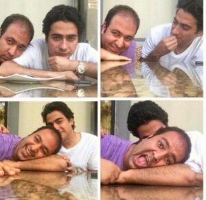 Ali Oji Instagram - همایون جان تولدت مبارک 
باشی و بخوانی و ما فقط کیف کنیم 
با بهترین آرزوها ، از چشم حسودان و بدان دور باشی ، فقط خوشی باشه و خوبی 
بازم تولدت مبارک 😘❤️💐
#همایون_شجریان
#تولدت_مبارک
#علی_اوجی
پ ن : بی شک عکس مربوط به قبل کرونا می باشد ...
عکس ها قدیمی هستن، ولی دوست داشتم چون تولد همایون جان هست ، باحال باشه ...