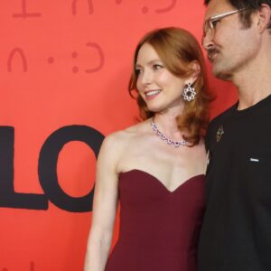 Alicia Witt Instagram - are you still saying your prayers? 
we’re comin’ for you in 3 days 🧟‍♀️ this friday @longlegsfilm comes out in theaters everywhere in the US/UK; europe and the world after that. 🎥🍿 @neonrated 

some glimpses of a night in celebration of this Thing we made. grateful for each and every moment of it. 

while i sit on a plane and process, in costa rica pants and a beat up tank top, ready to go harvest some cucumbers when i land in nashville 😜 - allow me to spill the beans on what i wore and this glam squad who worked their 🪄 ✨

👗 @sergiohudson 
💎 @nini_jewels 
👠 @veerahofficial 
💃 @catpopestylist 
💇‍♀️ @bykileyfitz 
💄 @brittsully 
💅 @nailsbynotcandy 
🪡 @sophiethetailor 

lifelong best friends:
@jenniferkhowell @riazrpatel robert koch 

❤️ 

skin care products by @luxebeauty @arconalosangeles and hair treatment by @zenagenhair 

thank you all for an unforgettable experience. 
and thank you to all the critics and viewers for your words, too. 
i can’t wait to share ruth with you all. 

L O N G L E G S 
7 . 1 2