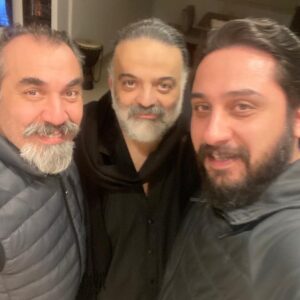 Alireza Assar Instagram - شب دلچسب در كنار رفقاى نازنينم
سيامك و روزبه