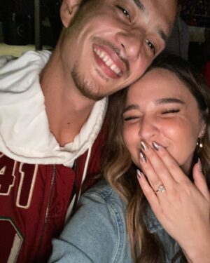 Alisan Porter Instagram - Happy engagement anniversary (yesterday) @jtrvth. So much has happened since this night. Not only was it the most perfect engagement, but every day since has solidified the decision to be your partner in life. I truly could never love anyone more than you. You are the best partner and more than anything the best friend anybody could ever have. I love you so much.