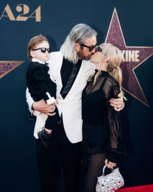 Alison Wonderland Instagram - I don’t usually post about my personal life on here but last night my fiance had the premiere of his movie maxxxine. I can’t even begin to really explain how hard this man has worked for his vision. This was the last movie of an incredible trilogy and it couldn’t have been created by a better human. I am so proud of him and the cast (who are the most talented people ever). Ti - you don’t have social media but I love you more than anything in the world. You’re the greatest person I have ever known. Thank you for making life better than I could have ever imagined, thank you for creating the best family with me and congratulations on this epic trilogy. Also thank you @dolcegabbana for dressing all THREE of us for the carpet :’) ps go see @maxxxinemovie and maybe u will spot a really cool dj in the movie