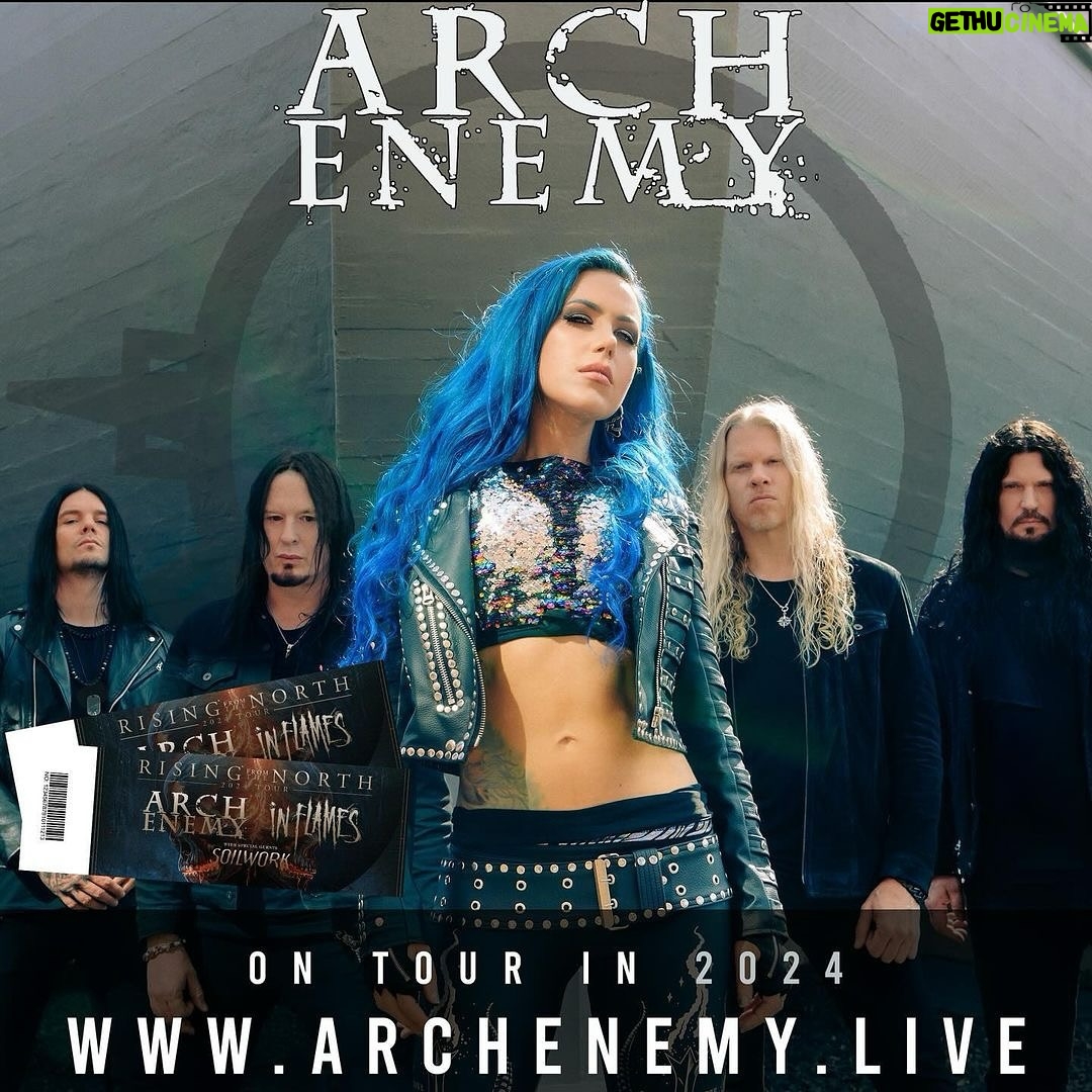 Alissa White-Gluz - 9.3K Likes - In case you’re still looking for a gift for your friends or family - we got you! 😉 Tickets & VIP upgrades for our European Tour 2024 with @inflames & @soilwork are on sale now and are going really quickly, so make sure to get yours in time! 🤘🏻
Tickets: www.archenemy.live
VIP: www.archenemy.vip
(🔗 in bio)
𝗥𝗜𝗦𝗜𝗡𝗚 𝗙𝗥𝗢𝗠 𝗧𝗛𝗘 𝗡𝗢𝗥𝗧𝗛 𝗧𝗢𝗨𝗥 𝟮𝟬𝟮𝟰
w/ Arch Enemy, In Flames
support by Soilwork
03.10 - O2 Academy, Glasgow 🇬🇧
04.10 - Manchester Academy, Manchester 🇬🇧
05.10 - O2 Academy, Birmingham 🇬🇧
06.10 - Eventim Apollo Hammersmith, London 🇬🇧
08.10 - Olympia, Paris 🇫🇷
09.10 - Rockhal, Esch-sur-Alzette 🇱🇺
11.10 - Sporthalle, Hamburg 🇩🇪
12.10 - Mitsubishi Electric Halle, Düsseldorf 🇩🇪
13.10 - Mainstage, Den Bosch 🇳🇱
15.10 - The Hall, Zurich 🇨🇭
16.10 - Alcatraz, Milan 🇮🇹
18.10 - Schleyer-Halle, Stuttgart 🇩🇪
19.10 - Jahrhunderthalle, Frankfurt a.M. 🇩🇪
20.10 - Zenith, Munich 🇩🇪
22.10 - Gasometer, Vienna 🇦🇹
23.10 - Barba Negra, Budapest 🇭🇺
25.10 - Sportovni Hala Fortuna, Prague 🇨🇿
26.10 - Messe, Dresden 🇩🇪
27.10 - Columbiahalle, Berlin 🇩🇪
29.10 - Spektrum, Oslo 🇳🇴
31.10 - Malmö Arena, Malmö 🇸🇪
01.11 - Scandinavium, Gothenburg 🇸🇪
02.11 - Hovet, Stockholm 🇸🇪
03.11 - Nordichallen, Sundsvall 🇸🇪
05.11 - Ice Hall, Helsinki 🇫🇮
#ARCHENEMY #INFLAMES #SOILWORK #RISINGFROMTHENORTHTOUR #EUROPEANTOUR #EUROPE #TOUR