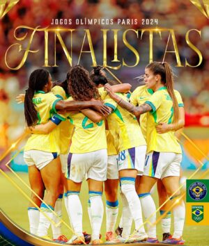 Alline Calandrini Instagram - CLASSIFICAÇÃO HISTÓRICA!
IMPONENTE! 
VOCÊS CONSEGUIRAM

Que dia importante para o Futebol de mulheres. 
Uma partida quase perfeita e de dar ORGULHO para todos os BRASILEIROS. 

O Brasil não fez uma boa primeira fase e tenho certeza que o desempenho e resultados serviram para amadurecer. Vimos isso contra a França. Ali foi a virada de chave, enterramos o monstro. 

Mas o desempenho e resultado contra a atual campeã do mundo, foi um AMASSO!!!!!! AMASSO!!!! 

A briga por uma medalha já era algo grandioso, mas brigar por OURO … támaluuuuuuucoooooooo !!!!!! 
Parabéns @selecaofemininadefutebol