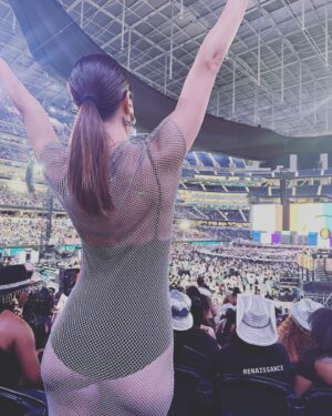 Alona Tal Instagram - We are just a couple of bees in a fabulous beehive @beyonce birthday was all kinds of epic.