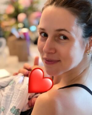 Alona Tal Instagram - Tired. But happy. But tired. But so happy. But very tired.
