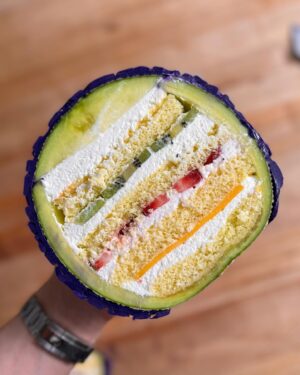 Alvin Zhou Instagram - Devil Fruit from One Piece 🍈 

fun, very very fun 😎

@kendall.h.beach 
@steveclark217 
@bingingwithbabish
