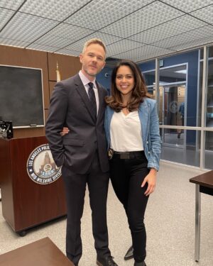 Alyssa Diaz Instagram - #Wopez vibes @therookieabc @shawnrashmore