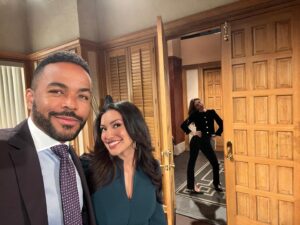 Amelia Heinle Instagram - Hello!! @seandominicofficial #YR#cbsdaytime