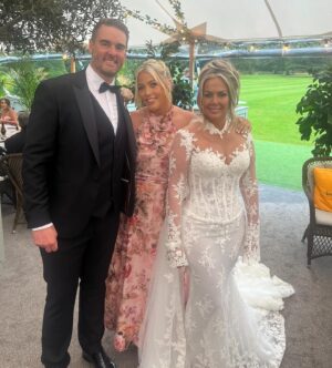 Amelia Lily Instagram - The Taylor wedding 🥹🤍
