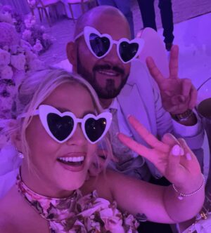 Amelia Lily Instagram - The Taylor wedding 🥹🤍