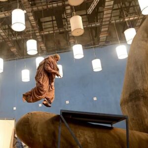 Amitabh Bachchan Instagram - Errr … KALKI at work !! Umm .. just hanging around 😝