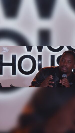 Aml Ameen Instagram - Had the pleasure of sharing my journey so far, what I call “the fighters journey”  with @essence Hollywood House event.  Alongside the legendary Casting Director Robi Reed (Do the Right Thing, Malcolm X) to a room full of actors, writers, creatives.

Love that my film Boxing Day got such a pop in the room. It’s found an audience globally.

We then went on to watch actors ‘cold read’. Really I was just meant to give one, two comments. But I once ran a Drama School and so this sent me back to those days Directing students. The passion to see others grow took over 😁

It’s a long one, but hopefully worth the watch.

AA 👊🏾♥️