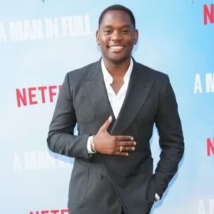 Aml Ameen Instagram - All smiles at the Los Angeles MAN IN FULL premiere 😎

Proud of this project. You guys are gonna have a lot of fun watching this Stella Cast.

May 2nd @netflix worldwide 🌏

Got to swag out in @dolcegabbana 👊🏾

@avoyermagyan 🫡
@heeezooo 🫡