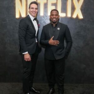 Aml Ameen Instagram - Oscar Weekend. 

What a weekend 🏆🔥

The great joy is to share it with friends. 

Jones @geezeyg thanks for flying in ✈️ & Ramsy for never missing a Bond moment 😁 (@tjramini)

Big Congratulations to C. Joined an elite list for Best Actor forever my brother @kingofbingo and to the entire Rustin family Congratulations! History made. 

#Bestisyettocome. In fact @netflix I got a mini series out in a few months right 😁👊🏾🔥

Ps @avoyermagyan my @bulgari brooch had the parties talking fam 😮‍💨

💨 Season
113 💫

Photo 📸 @natacam_