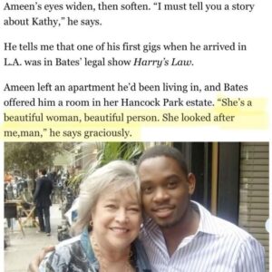 Aml Ameen Instagram - This is my story. At least part of it. And what’s next . 😎💫 @deadline 

A big thank you to @showbaz for this discussion. A premiere interview for me.

Charts my 15 year career in Hollywood. Some great real life moments, like arriving in LA as one the first Brits of my generation to land a 🇺🇸 job. Now it’s often, but back in 2010, it was a big deal.  Growing up with some of my dearest friends illumi, TJ, Jason B, Jay H, Darrell, Rahk.

Living like the Fresh Prince of Bel Air in @francesfisher  pool house 😁  To staying with Kathy Bates during the Harry’s Law years.  Reflecting upon this time, it’s mad I left my home comforts and national notoriety to pursue a goal in a whole other country at 23. Glad I did.

Baz, you’ve really written a love letter about a portion of my life & career. A few moments missing, mainly the great love stories👸🏾, but I’ll save that for my movies 📝✍🏾

Enjoy the swipe.
Link in bio

Big love

AA 👊🏾 🖤

1-13