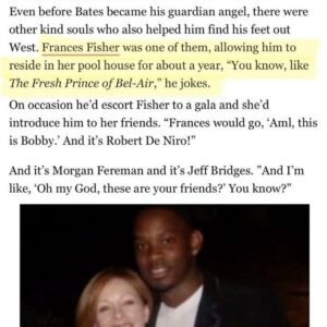 Aml Ameen Instagram - This is my story. At least part of it. And what’s next . 😎💫 @deadline 

A big thank you to @showbaz for this discussion. A premiere interview for me.

Charts my 15 year career in Hollywood. Some great real life moments, like arriving in LA as one the first Brits of my generation to land a 🇺🇸 job. Now it’s often, but back in 2010, it was a big deal.  Growing up with some of my dearest friends illumi, TJ, Jason B, Jay H, Darrell, Rahk.

Living like the Fresh Prince of Bel Air in @francesfisher  pool house 😁  To staying with Kathy Bates during the Harry’s Law years.  Reflecting upon this time, it’s mad I left my home comforts and national notoriety to pursue a goal in a whole other country at 23. Glad I did.

Baz, you’ve really written a love letter about a portion of my life & career. A few moments missing, mainly the great love stories👸🏾, but I’ll save that for my movies 📝✍🏾

Enjoy the swipe.
Link in bio

Big love

AA 👊🏾 🖤

1-13