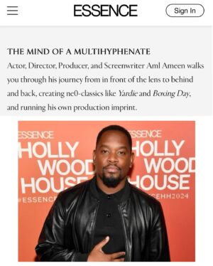 Aml Ameen Instagram - All roads lead to @essence Festival in NOLA. Looking forward to chatting it up with other creatives on a similar journey this Friday. Make sure you reach it’s gonna be fun 😁

S/O to the Legendary, trailblazing @ava look forward to hearing you speak. And the wonderful @bodycourage 🤍
