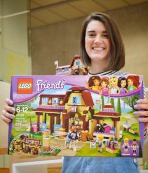 Amy Corbett Instagram - This week, I celebrated 10 years at the LEGO group 😱🍾🤩✨
Woweeeee, what a wild, awesome, magical & truly life-changing time it has been!!!! My wonderful colleagues spoiled me with lots of fabulous gifts, speeches and awesome memories 🎁 💕 🫶
I feel truly lucky to have my dream job doing what I love with the most talented bunch!!! So follow your dreams, and you never know where you might end up… Here’s to the next 10 years being just as fab!!! 🙌🙌🙌
#photodump 
📸2-4 From the fresh faced designer straight out of uni with her first box (of many), to being immortalised as a mini doll - LEGO Friends will always be my first love. 
📸5-6 Creating LEGO DOTS with the team has definitely been one of my career highlights. And we launched with a bang at the House of DOTS by @camillewalala 
📸 7 LEGO Masters has been the biggest adventure - bringing my passion for LEGO & design expertise to the screen with the best bunch. And seeing the awesome creativity of LEGO fans across!!!
📸8-9 To the many many awesome colleagues I now call friends, who make every day a blast 🤗 
📸10 And to life at LEGO HQ & in Denmark, where I now call home 🇩🇰
📸1 minidoll Amy portrait by the super talented @cheersfortheinvite 

#legodesigner #lego #legomasters #legomastersfox #legomastersusa #legodesign #anniversary #legoversary #10years #dreamjob #celebrate #play #fun #design #create