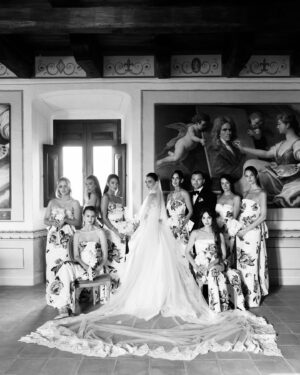 Amy Jackson Instagram - With the sun setting behind us, surrounded by our dearest friends and family, we exchanged our vows in a moment we’ll cherish forever. 
Our dream was to infuse the beauty of our English garden into our special day, and @theblondeflower_ made that vision come alive. The secret garden ceremony you crafted was nothing short of enchanting - it was pure magic.

📷 @corbingurkin
