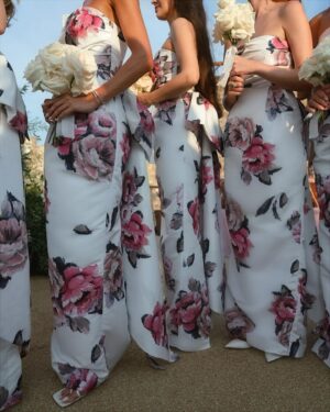 Amy Jackson Instagram - With the sun setting behind us, surrounded by our dearest friends and family, we exchanged our vows in a moment we’ll cherish forever. 
Our dream was to infuse the beauty of our English garden into our special day, and @theblondeflower_ made that vision come alive. The secret garden ceremony you crafted was nothing short of enchanting - it was pure magic.

📷 @corbingurkin