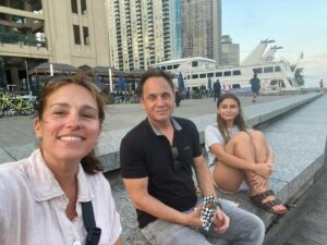 Amy Jo Johnson Instagram - Uncle Yosty’s in town 💕