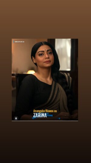 Anangsha Biswas Instagram - 🌼🧿Dhanyavad Zarina Ko Itna Sara Pyar Deneke Liye 🧿🌼 

#mirzapur #amazonprime #indianactress