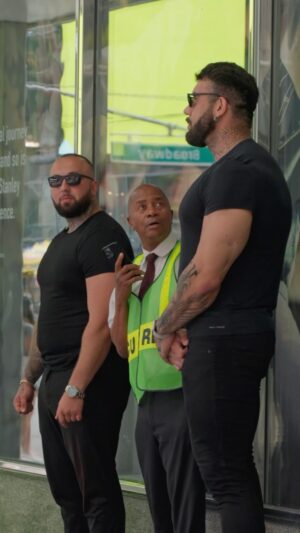 Anatoliy Lakutsyn Instagram - We make the mission possible 😎 

📸 @romankovisuals 

#funny #security #bodyguard #protection #safety #meninblack #missionimpossible #missionpossible