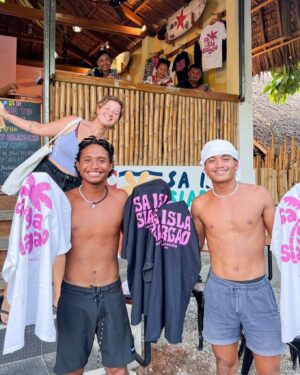 Andi Eigenmann Instagram - @happyislanders.surfclub is finally open again! We have a new look, new must-try items on the menu, and new stock of our best- selling merch designs! Send us a DM to order or book lessons, or better yet, come by the shop and hang with us!🌺