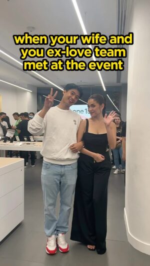 Andrea Torres Instagram - Minsan lang kami nagkikita ni @andreaetorres but it’s always nice catching up with her. We were at the iPhone 15 launch of @powermaccenter and decided we needed to cap of our mini reunion with a reel. Magkakaroon kaya kami ng project ulit in the future? 🤔🫰🏽🎉