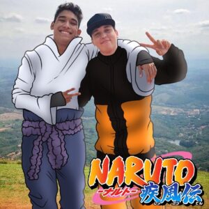 Andrei Soares Alves Instagram - Authentic ( Sasuke ) , Spok ( Naruto ) é nosso jeito ninja de ser kkkkkk