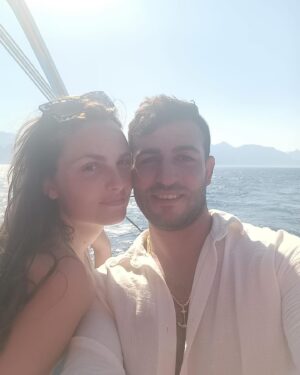 Andreja Pejić Instagram - This is @resulakkus8949 
He is a fisherman, a captain and other things. He served in the Turkish army for years but he does not like war. He runs a boat cruise in Antalya-Turkey with his family which is really amazing and I recommend it if you are in town.