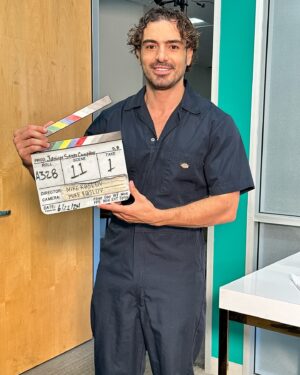 Andrés Mejía Vallejo Instagram - Day 5️⃣ of filming 🎞️! I’m SO happy to announce that I’m in the middle of shooting a project for @dharmannstudios where I play the lead. Us actor work so hard. We pour our life and soul into our craft. And to be able to book a role that you can explore, and develop, is the GREATEST achievement of them all. 🏆 

I’m grateful with @dharmannstudios @dhar.mann for the opportunity to bring to live your stories. And grateful to meet such talented actors with great energy. 

This one is a special one and can’t wait for it to come out!! 🎬🎬🎬 
#actor #la #losangeles #bts #comingsoon #onset #setlife