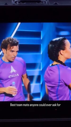 Andrés Mejía Vallejo Instagram - In📍 #Moscow 🇷🇺 filming an amazing athletic show. What an experience. So much internal growth. I’m so grateful to have met my teammate @emilyhayden - her focus, great energy and determination make her an elite athlete. Thank you for making this experience so great. Special thanks to @artem_nuzhin and @asianuzhina and @primeproductions_la for this amazing opportunity. I can’t wait to finally explore the city. #athlete #spartan #tvshow #onset #Russia