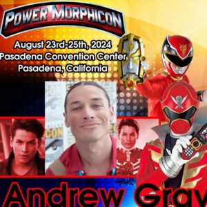 Andrew Gray Instagram - The eyes never lie. 

#andrewgray #powermorphicon #2024 #troy #redranger