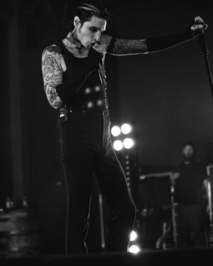 Andy Biersack Instagram - “I’m alive at last and I’m full of joy” 🩸

#bleeders 
@shawnbrandonmedia