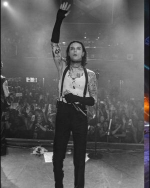 Andy Biersack Instagram - Bleeders Mexico/South America Tour 2024 was incredible! Thank you to everyone who came out to a show and sang along with us! The North American leg of the tour starts on April 25th! See you there 🩸

April 25 San Francisco
April 27 Las Vegas (Sick New World) 
April 28 Salt Lake City 
April 29 Denver 
April 30 Kansas City 
May 2 Minneapolis 
May 3 Chicago 
May 4 Green Bay 
May 5 Detroit 
May 7 Albany 
May 8 Boston 
May 9 Richmond
May 10 Raleigh 
May 12 Daytona Beach (Rockville)
May 13 Atlanta 
May 15 NYC 
May 16 Philadelphia 
May 17 Columbus (Sonic Temple) 
May 18 Nashville 
May 20 San Antonio 
May 21 Houston 
May 22 Dallas 
May 24 Tempe 
May 25 LA

📷 @shawnbrandonmedia