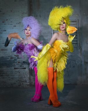 Anetra Instagram - Introducing Anetra Wind!!!! 💨 
Quack quack bish 🦆

Bird looks by @twiggy.moore 
Beaks by @li_yushen_1983 
Photography @marco_ovando 
Movement @willylaury
Hair @linc.hair
