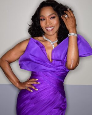 Angela Bassett Instagram - What a night filled with glamour & excitement! Many thanks @bulgari for helping me SHINE! #oscars2023 #wakandaforever