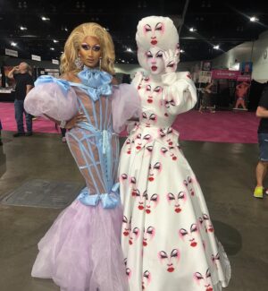 Angeria Paris VanMicheals Instagram - Rupaul’s DragConLA 2024 was absolutely amazing!!! This was the busiest I have ever been at @rupaulsdragcon!! I’m beyond grateful 🙌🏾 So appreciative to my managers at @fiercelyyouentertainment, my family who worked my booth and every single fan and supporter of mine that came to visit me at my booth!! See you at DragConUK 🇬🇧 thank you @xoxowithloveraj @_dantexander @jaytee.molina @kiambernicole @mnte.d