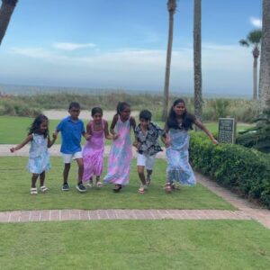 Anila Sajja Instagram - Sea Island moments 🌊🏝️#medicalconference #familytrip #sajjafamily #drkiransajjamd @kiransajja_md 
.
#anilasajja #contentcreator #fashionblogger #atlantainfluencer #atlinfluencers #southasianinfluencer #married2med #drlife