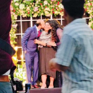 Anjana Jayaprakash Instagram - Still processing the fact 
that I have a sister -in-law,now 😌
@miss.menon06 & @arjun.jayaprakash.7 here's to you both being each other's strength ,happiness & safe space in the long journey ahead ❤️ 
Happy married life 🥂🧿

06.07.2024 ♾️ 07.07.2024