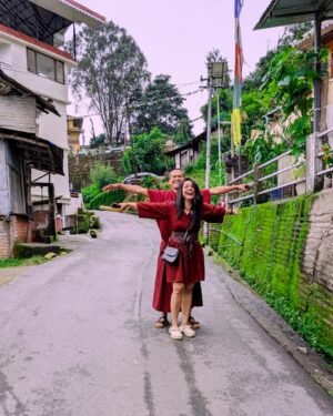 Ankita Shrivastav Instagram - Little red riding hood
Met a few monks 
They asked her to breathe in
She accidentally breathed out
They told her of the middle path
She couldn't get the math of it right
They asked her to keep it mild
She said 
She’s ready to greet 
The wild ❤️✨

- Ankita
