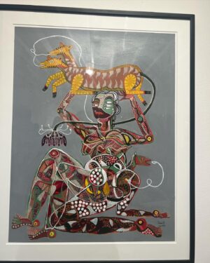 Ankur Rathee Instagram - Art & Ice Cream
__________
So many incredible artists showcased at @rajivmenoncontemporary but couldn’t include all of them here so go check it out for yourself!
