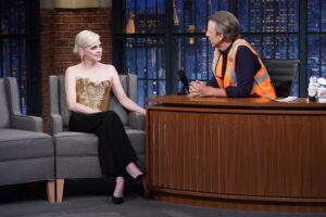 Anna Faris Instagram - I couldn’t adore @LateNightSeth more! My Spy The Eternal City streams July 18th!
#myspytheeternalcity
