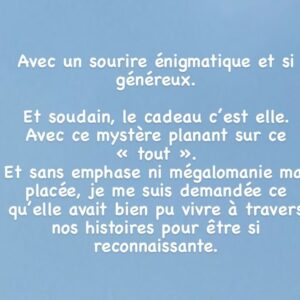 Anne Décis Instagram - Merci à ces personnes qui ne se doutent pas dans leurs gestes ou paroles au quotidien, de la lumière qu’elles répandent.💫

#CesPetitsRienQuiChangentLeMonde #DuBaumeAuCoeurDansCeChaos #Chance