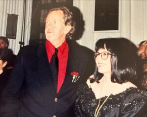 Anne Rice Instagram - This is @christopher.rice.writer. Who can tell us where this picture of Anne and Stan Rice was taken? Who was there that magical night? #annerice #stanrice #thevampirechronicles
