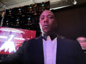 Anthony Knight Instagram - Back stage about to hit that runway #runway7fashion  #fashionmodel #runwaymodel #nyfw2023 #backstage #fyp #nyc #runway #bestversionofme