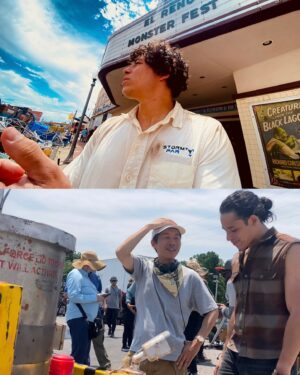 Anthony Ramos Instagram - Happy Twisters Opening Weekend 🌪️🌪️🌪️ what a wild ride! Thank you Oklahoma for having us 🤠 @twistersmovie