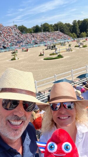 Antonella Clerici Instagram - Una mattinata all’insegna dello sport olimpico equestre! 😍🏅🏇 #Olimpiadi #Parigi2024 #Olympics #Paris2024