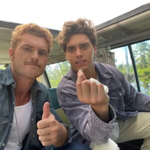 Antonio Cipriano Instagram - Ep 9 was a doozy… so here’s some fun BTS to cheer y’all up 🙂 #nattytrej4lyfe #nationaltreasureseries 

45 minutes left of the season - how do we think it’s gonna end?????